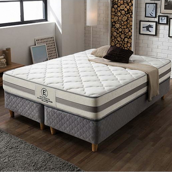 잉글랜더 메이블 원목 침대 SS (뉴E호텔양모라텍스7존독립)_이미지