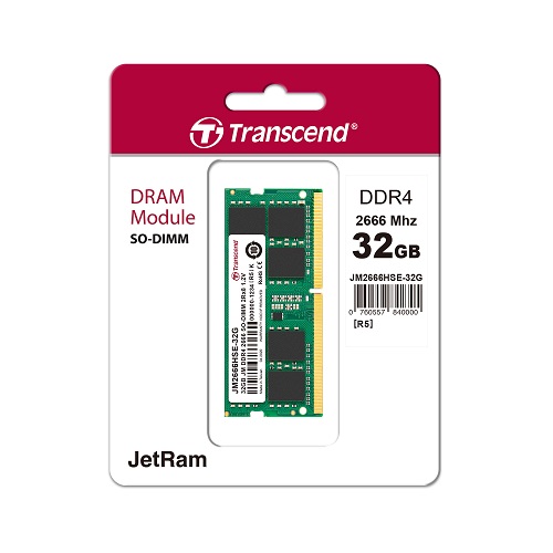 트랜센드 노트북 DDR4-2666 CL19 (32GB)