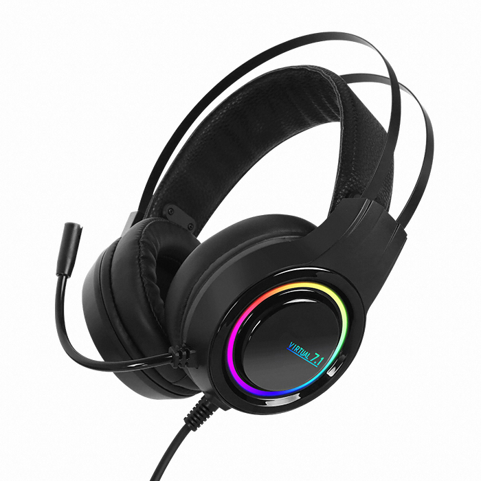 COX CH50 IMPACT 가상 7.1채널 RGB LED 진동 게이밍 헤드셋_이미지