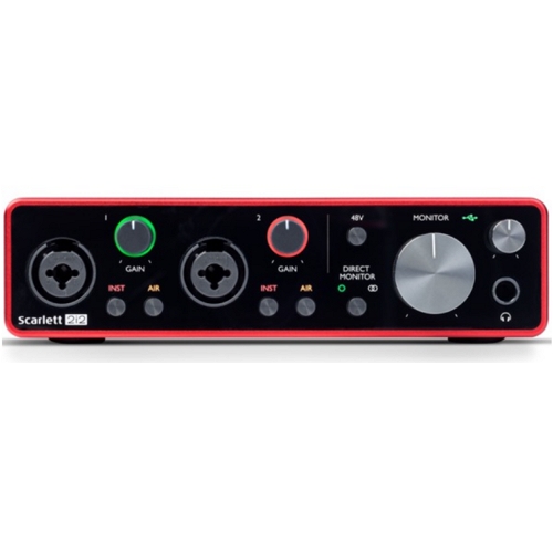 Focusrite Scarlett 2i2 3세대 (+ 스피커)_이미지