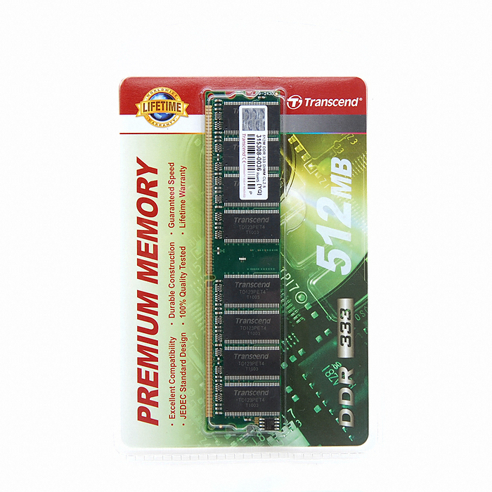트랜센드 DDR 512M PC-2700 PREMIUM 파인인포_이미지