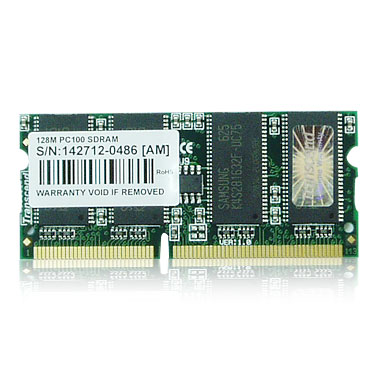 트랜센드 노트북 SDR 128M PC-100 대한무역