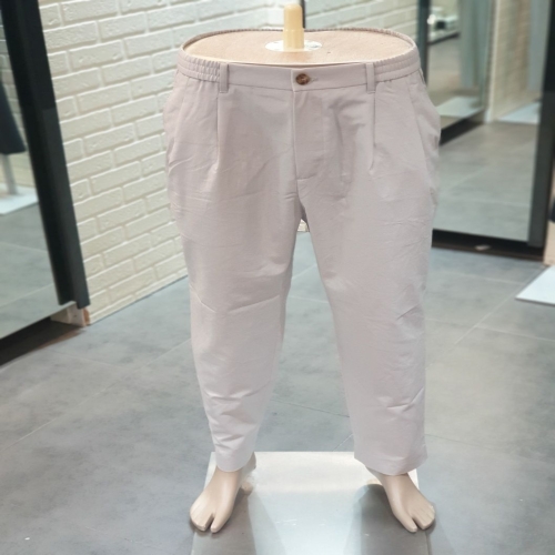 BON 아이보리 도레이 코마츠 테이퍼드 팬츠 바지 BNEMTA361IV_이미지