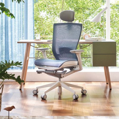 시디즈 T50 AIR 화이트 컴퓨터 책상 의자 HLDA_이미지