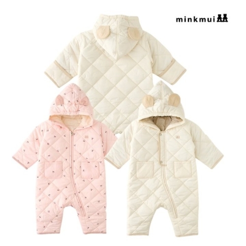 서양네트웍스 밍크뮤 베베 체리퀼팅우주복 (34A14-603)