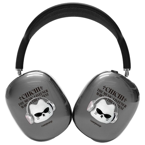 어프어프  에어팟 맥스 HEADSET CHICHI 클리어 하드 케이스