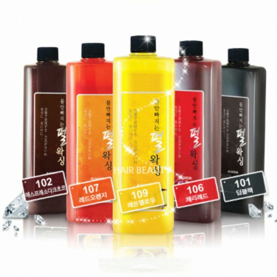 아오모리 물 안빠지는 펄 왁싱 컬러 520ml (1개)_이미지