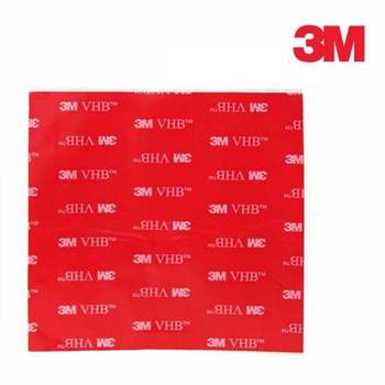 491YGG51 4910 하이패스 부착 투명 양면테이프 10x10cm