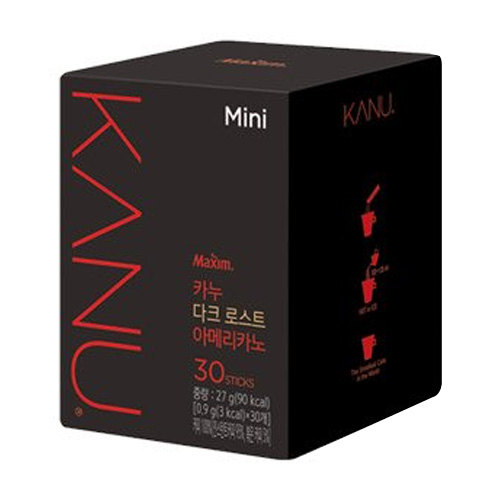 동서식품 카누 미니 다크 로스트 아메리카노 30개입 (1개)_이미지