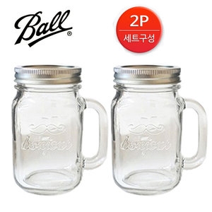  상상앤드 볼메이슨 드링크자 450ml [2개]