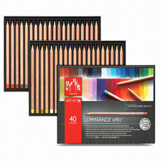 까렌다쉬 루미넌스 유성 뮤지엄 수채색연필 (40색)