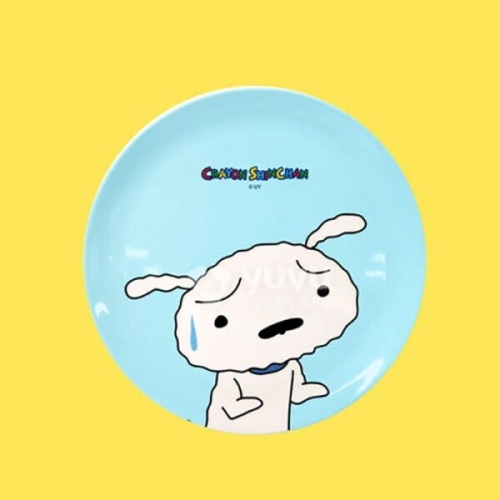 제이에스글로벌 짱구 접시 멜라민 원형 소 -YP9216_이미지