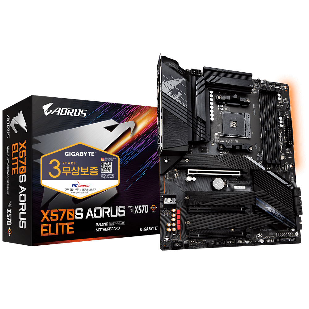 GIGABYTE X570S AORUS ELITE �Ǿ���Ʈ