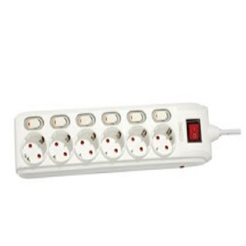 스마토 SM 6구 개별접지형 멀티탭 (2.7m)