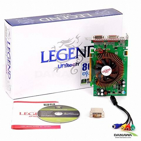 유니텍전자 LEGEND 지포스 8600GT LEGEND 마왕 MAX 256MB_이미지