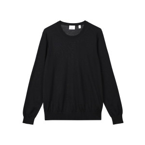 버버리 체크 디테일 울 니트/블랙/80170191이미지입니다. 누르면 해당 게시물로 새창이동합니다.