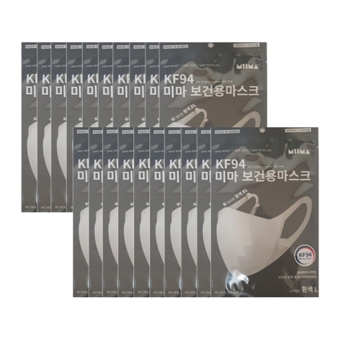 �̸� ���ǿ븶��ũ KF94 ���� 20��-ȭ��Ʈ ����ũ