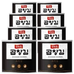 광천김 곱창 캔김 30g (8개)_이미지