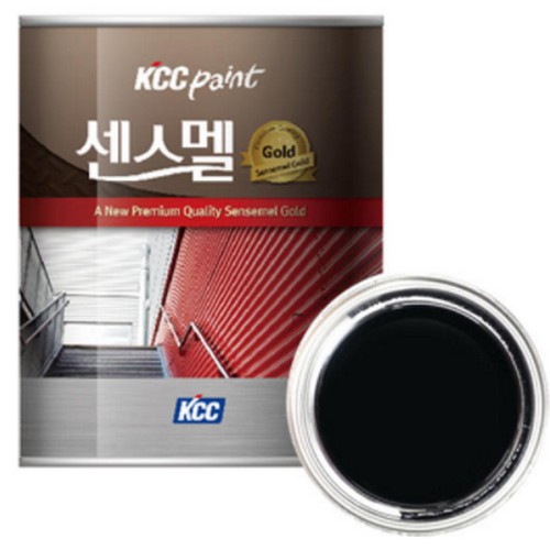 센스 에나멜페인트 흑색유광