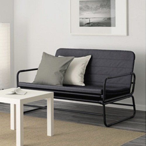 이케아  HAMMARN 패브릭 소파베드 2인용