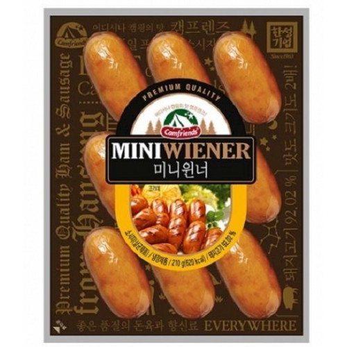 한성기업 미니윈너 210g (3개)_이미지