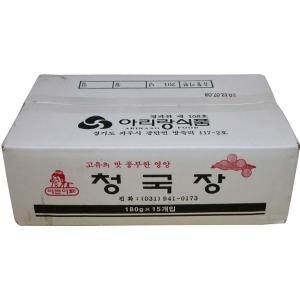 아리랑식품 이쁜이표 청국장 180g이미지입니다. 누르면 해당 게시물로 새창이동합니다.