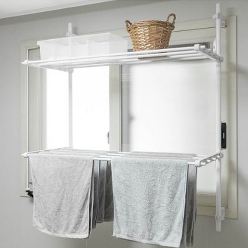 공간창조 건조대 선반 2단