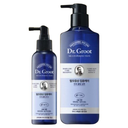 멀티퍼펙션 탈모증상 집중케어 두피 쿨링 샴푸 400ml+두피 쿨링 토닉 150ml 2종세트