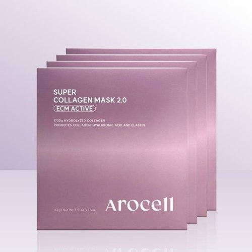 아로셀 슈퍼 콜라겐 마스크 2.0 ECM ACTIVE (48매)_이미지