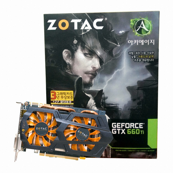ZOTAC 지포스 GTX660 TI D5 2GB DUAL SILENCER_이미지