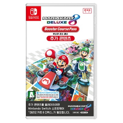 마리오 카트 8 디럭스 확장팩: 부스터 코스 패스 한글판 SWITCH, 패키지코드_이미지