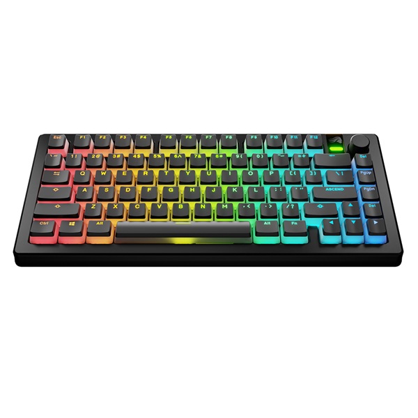 글로리어스 AURA V3 RGB 푸딩 키캡 세트 (블랙)_이미지