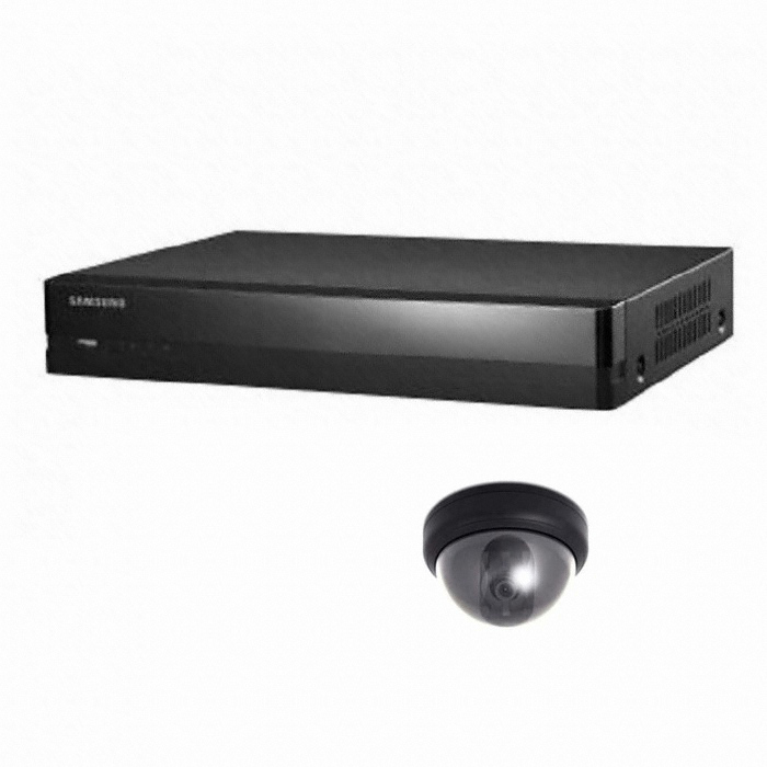 한화비전 SRD-445 + 52만화소 돔카메라 패키지 (카메라 4개+녹화기)_이미지