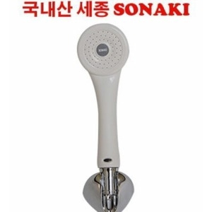 세종소나기 샤워기헤드 백색 S-5_이미지