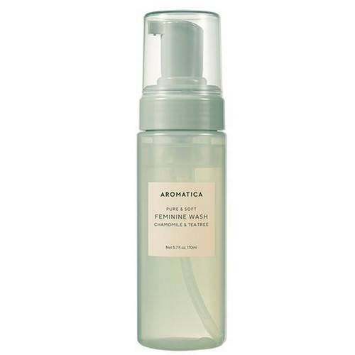 아로마티카 퓨어 앤 소프트 여성청결제 캐모마일 앤 티트리 170ml (1개)_이미지