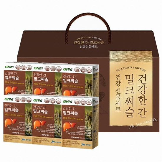 GNM자연의품격 건강한 간 밀크씨슬 건강 선물세트 (1개)