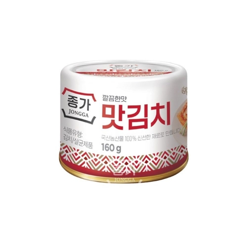 대상 종가 깔끔한 맛김치 160g (3개)