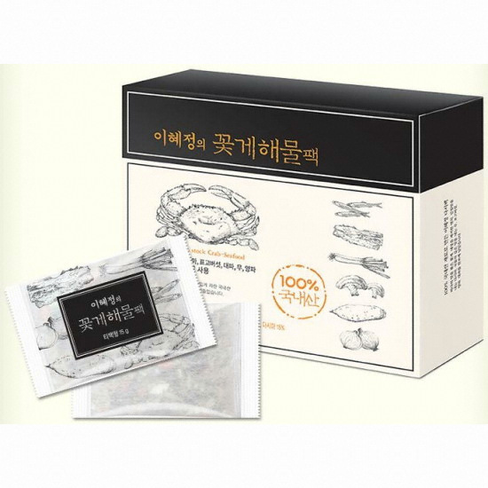 해통령 이혜정의 꽃게 해물 다시팩 150g (10개)_이미지