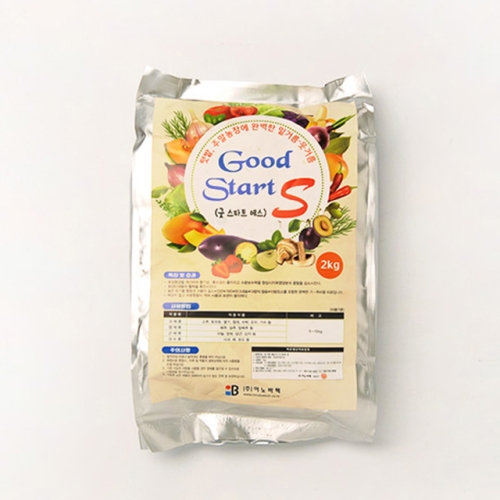 굿 스타트 에스 2Kg  밑거름.퇴비.복합비료  화분영양
