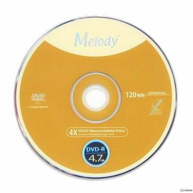 멜로디 DVD-R 4.7GB 4x 슬림 10장_이미지