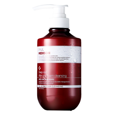 폴메디슨 딥레드 올인원 폼클렌징 510ml (10개)