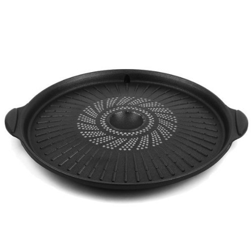 PN풍년 샤르텐 다이아몬드코팅 원형구이팬 (34cm)_이미지