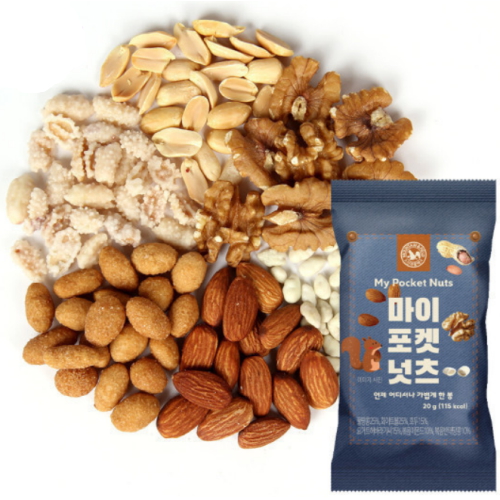 산과들에 마이포켓넛츠 20g