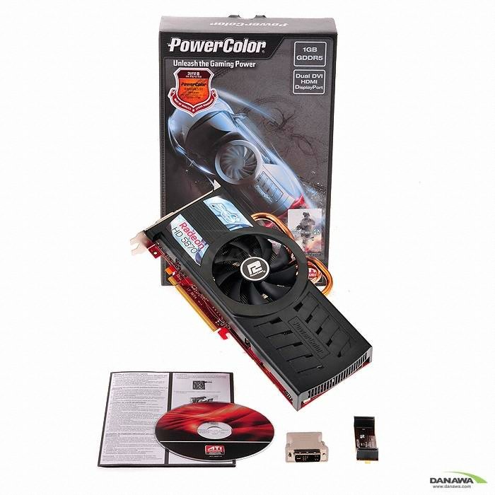 PowerColor �󵥿� HD 5870 PCS+ D5 1GB ���