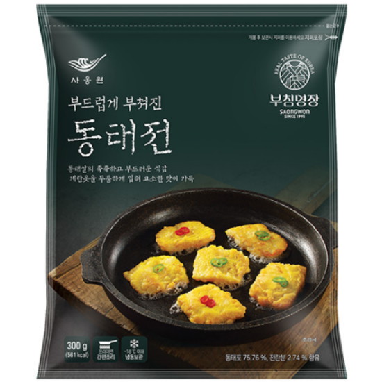 사옹원 부침명장 동태전 300g (2개)_이미지