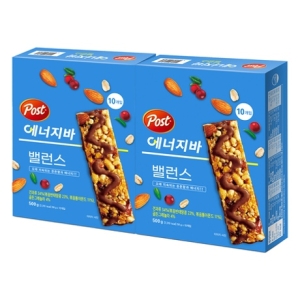 동서식품 포스트 에너지바 밸런스 500g (2개)_이미지