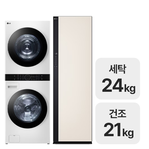 LG���� Ʈ�� �������÷��� ����Ÿ�� W21WAM + ��Ÿ�Ϸ� SC5MBR42