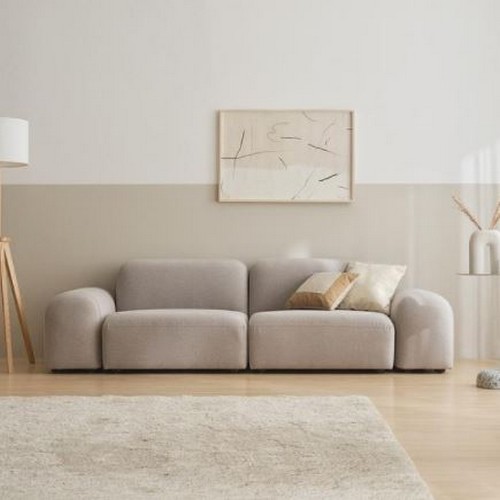 모아 모듈 패브릭 소파 3인용