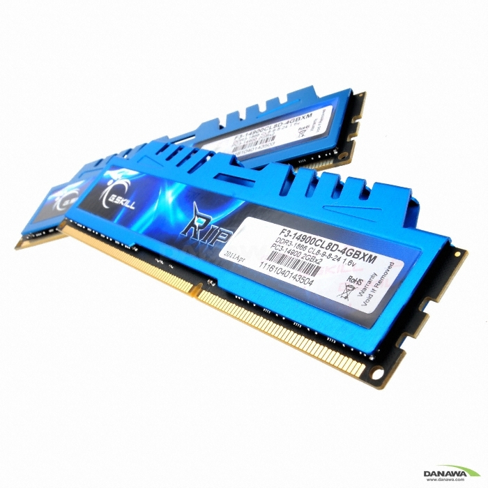G.SKILL DDR3-1866 CL8 RIPJAWS XM 패키지 병행수입 (4GB(2Gx2))_이미지