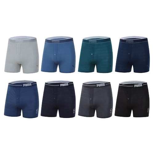 푸마바디웨어 니트 트렁크 8종 세트 PMYTSK01